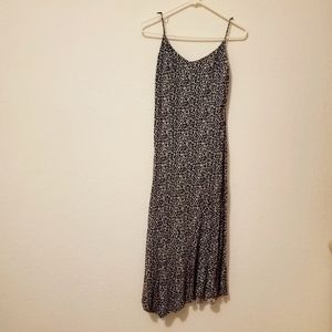Banana Republic silk maxi dress